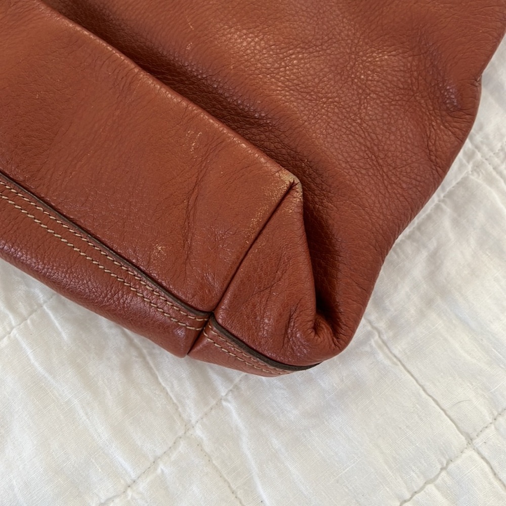 Prada Cognac Leather Tote - Picture 4 of 5
